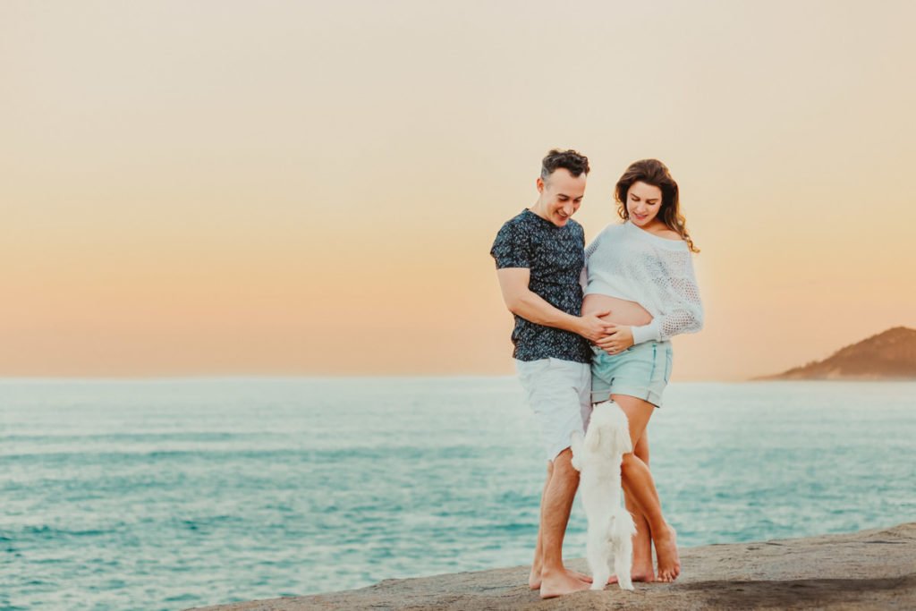 Ensaio de gestante no Rio de Janeiro registrado pelo fotógrafo de família Edu Nogueira. Book de gestante e Fotografia de Família.
